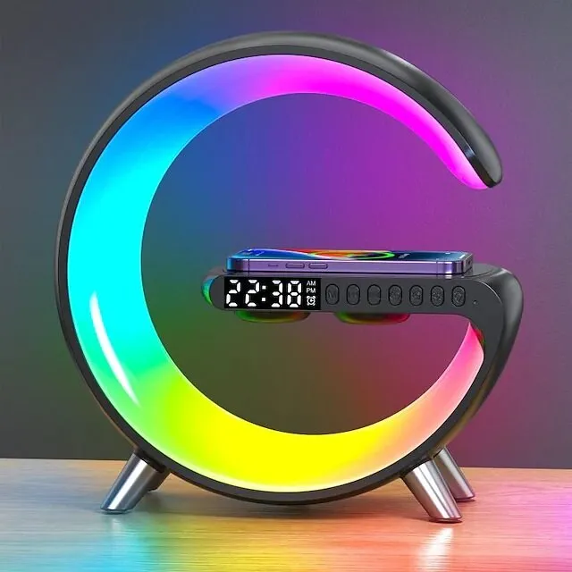 Multifunctional Wireless Charger & Alarm Clock