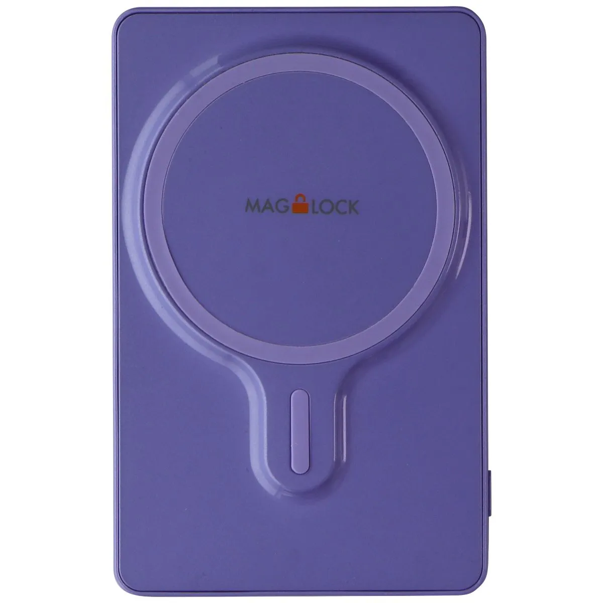 MyCharge Mag-Lock Magnetic 3,000mAh Powerbank for MagSafe iPhones - Purple