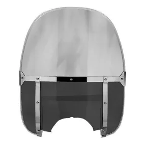 National Cycle N2233 Beaded Heavy Duty Black Windshield for 1949-2010 Harley Davidson FL/FX Models