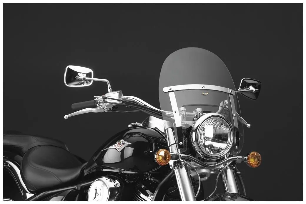 National Cycle N2290 Ranger Heavy Duty Clear Windshield for Narrow Frame Suzuki Cruisers