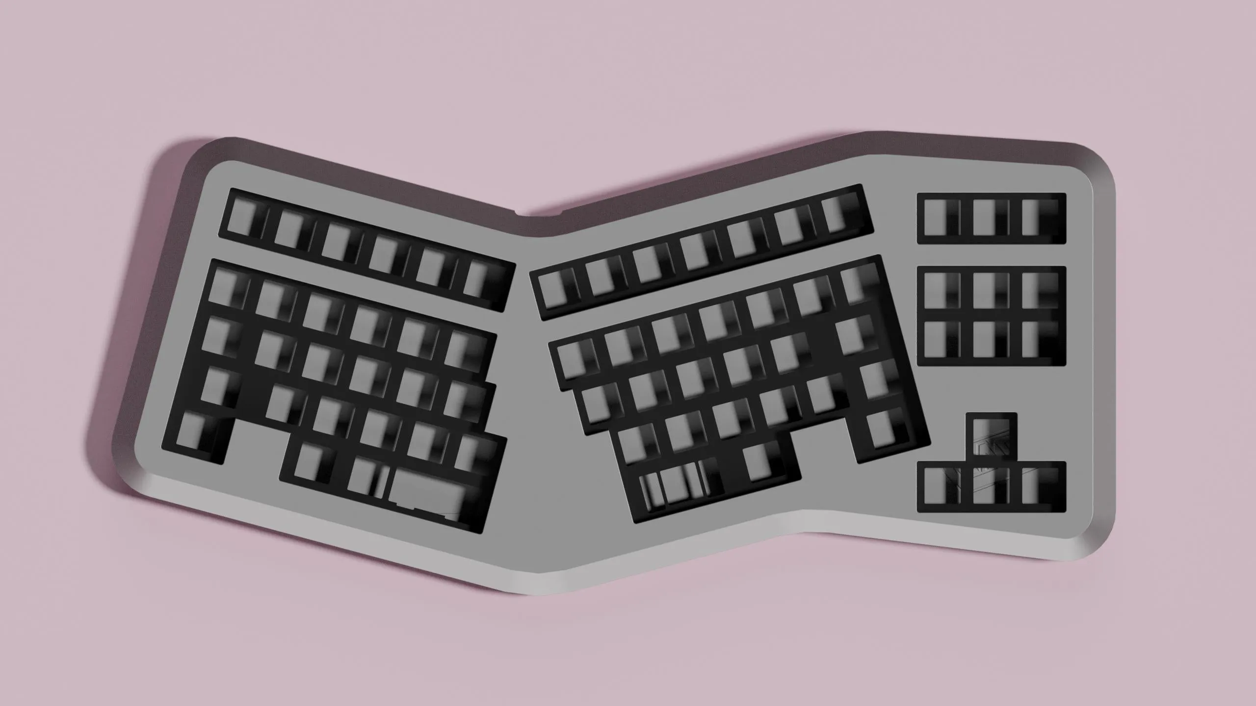 Nearfield Ergonomic Keyboard