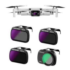 NEEWER 4-Pack ND Filter Set for DJI Mavic Mini/Mini 2/Mini SE/Mini 2SE