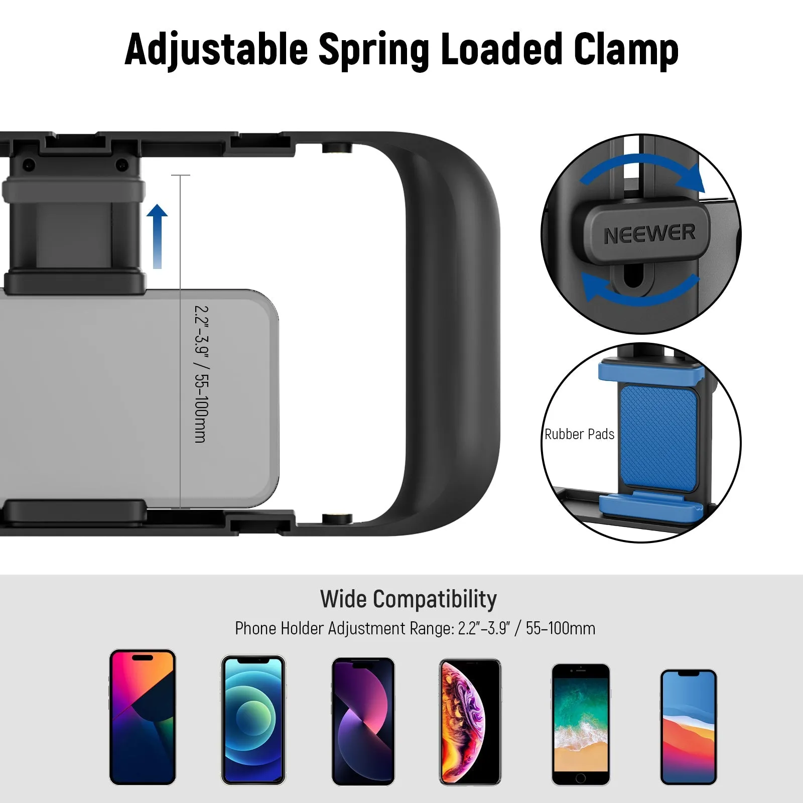 NEEWER A104 Smartphone Video Rig with Neck Strap