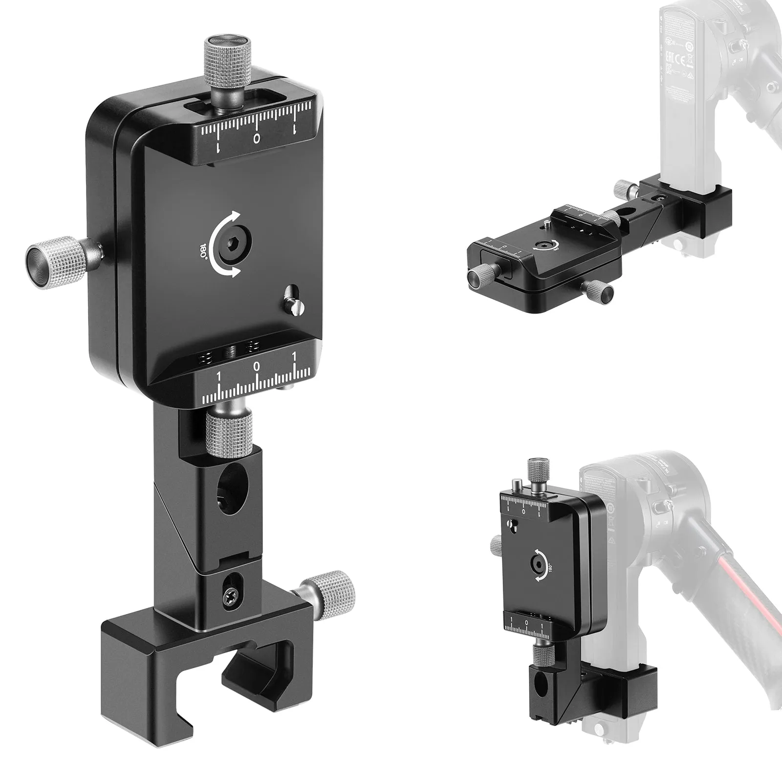 NEEWER CA027 Vertical Camera Mount for Ronin RS3 Pro RS 3 RS 2 Gimbal