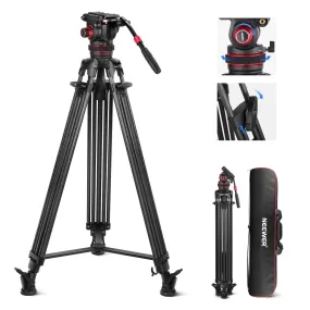 NEEWER LL35 78" One Step Fast Lock Carbon Fiber Video Tripod