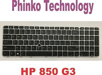 NEW Keyboard for HP EliteBook 850 G3 G4 with Frame ( no backlit )