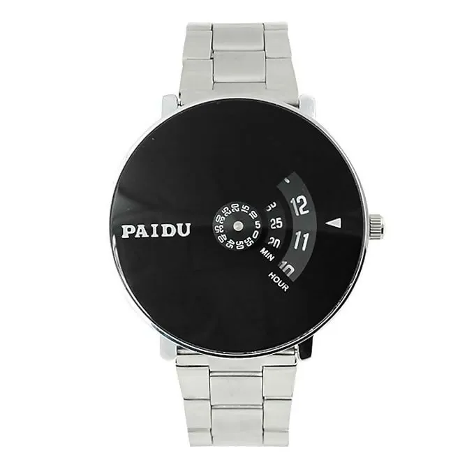 New Paidu Round Analog Stylish Watch for Men