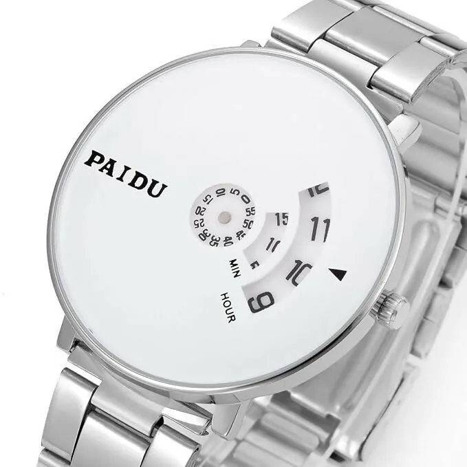 New Paidu Round Analog Stylish Watch for Men