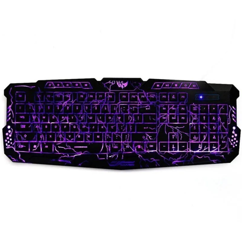 Ninja Dragons Z8V Wired 3 Backlight Ergonomics Gaming Keyboard