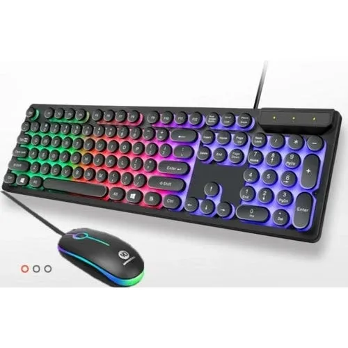 Ninja Dragons Z9i Light Up Gaming Keyboard & Mouse Set