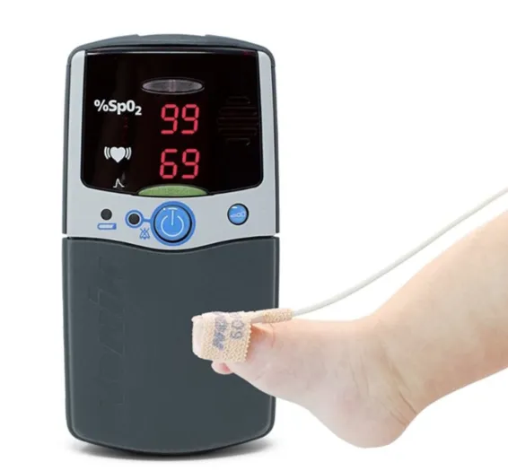 Nonin PalmSAT 2500 Handheld Pulse Oximeter with alarm, Purelight sensor, Infant