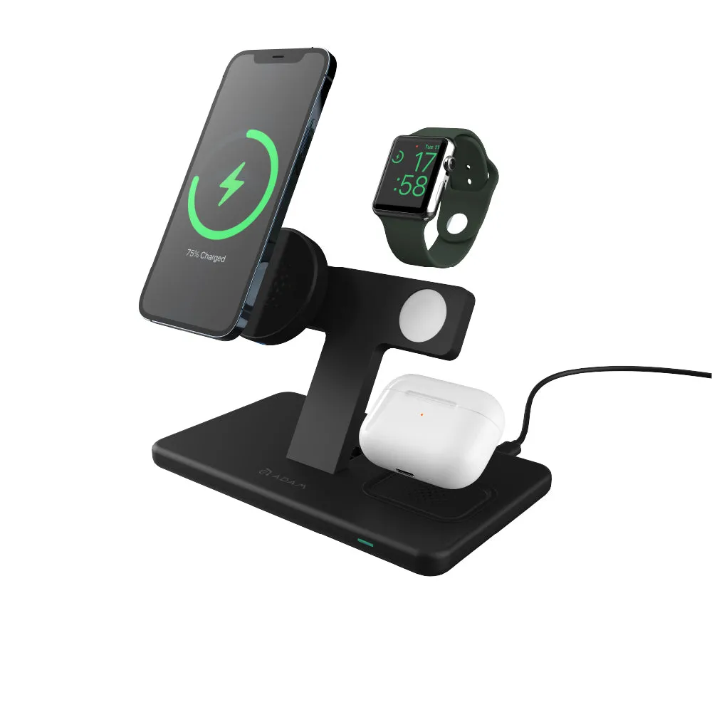 OMNIA M3 - Magnetic 3-in-1 Wireless Charging Station