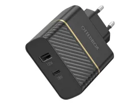 Otterbox Eu Wall Charger 30W - Usb-C 18W   Usb-A 12W Usb-Pd Black