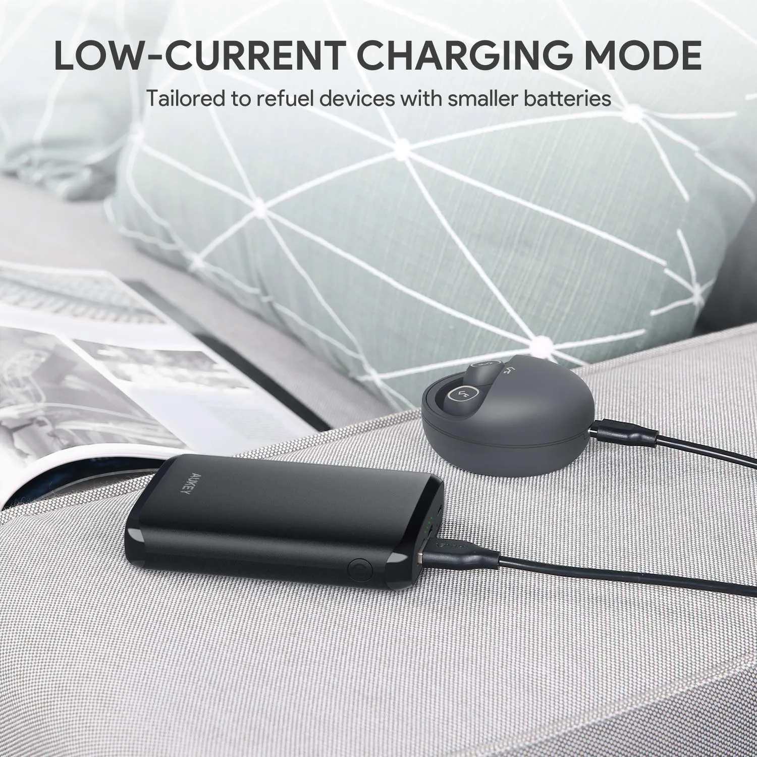 PB-Y22 18W Power Delivery USB C 10000mAh Power Bank With Quick Charge 3.0