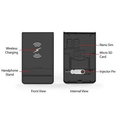 Phone Stand with Fast Charge Wireless Charger