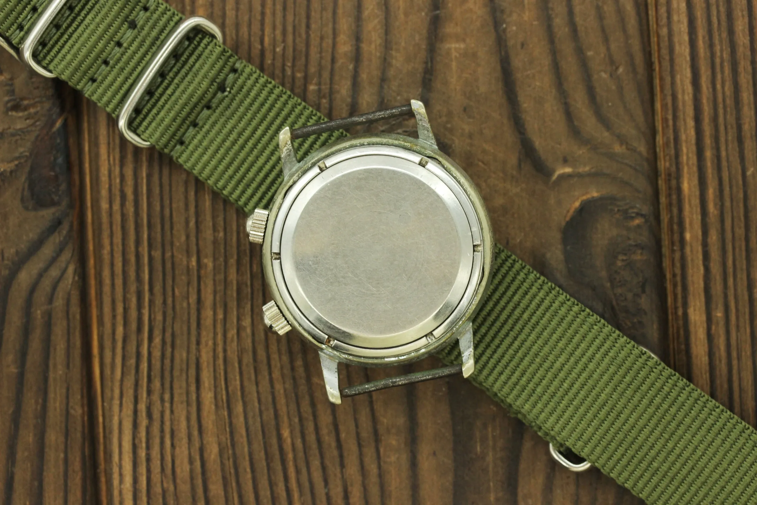 Poljot Signal, vintage military mechanical alarm watch (Soviet era)