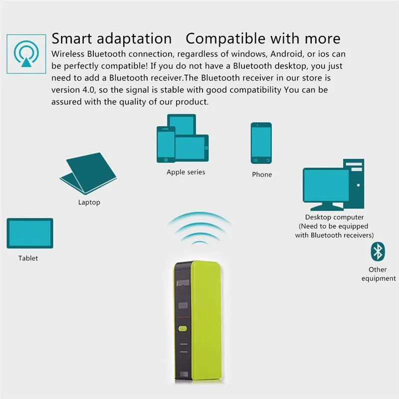 Portal Bluetooth Wireless Laser Projector Virtual Keyboard for Mobile Devices