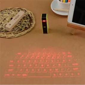 Portal Bluetooth Wireless Laser Projector Virtual Keyboard for Mobile Devices