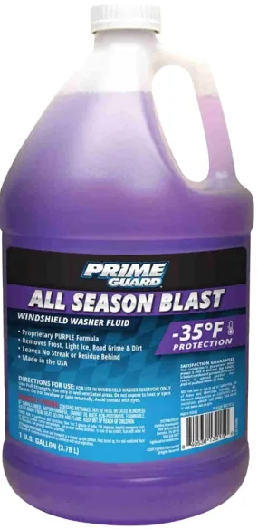 Prime Guard Ice Cutter 93506 Windshield Washer Fluid, 1 gal, Bottle, A Grade :EA: QUANTITY: 6