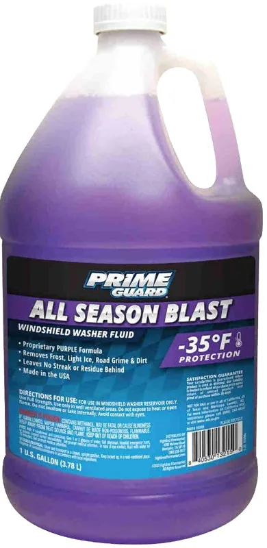 Prime Guard Ice Cutter 93506 Windshield Washer Fluid, 1 gal, Bottle, A Grade :EA: QUANTITY: 6