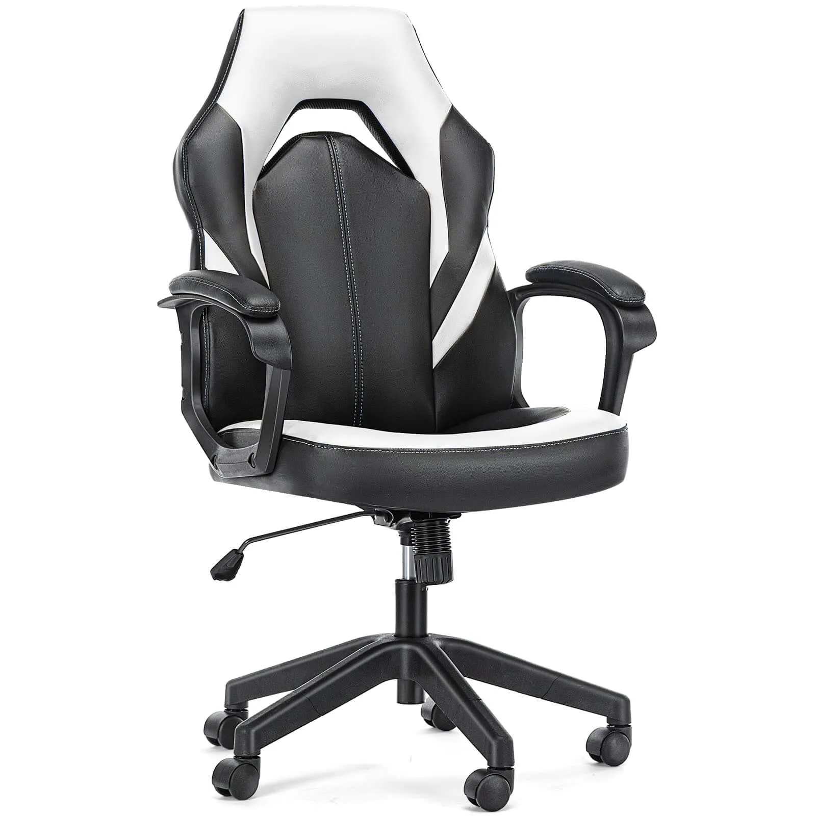 PU Leather Ergonomic Office Chair Swivel Computer Gaming Chair with Lumbar Support