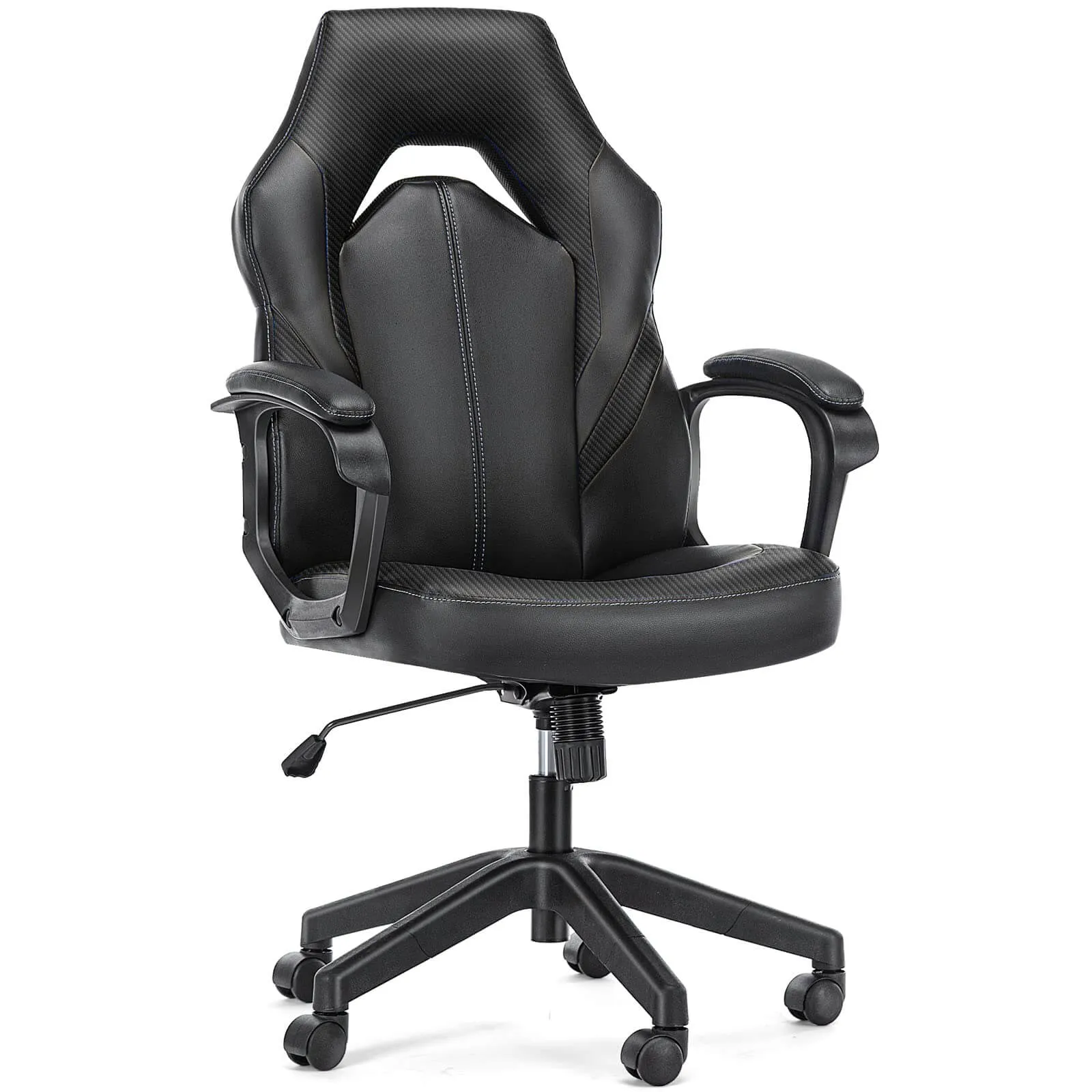 PU Leather Ergonomic Office Chair Swivel Computer Gaming Chair with Lumbar Support