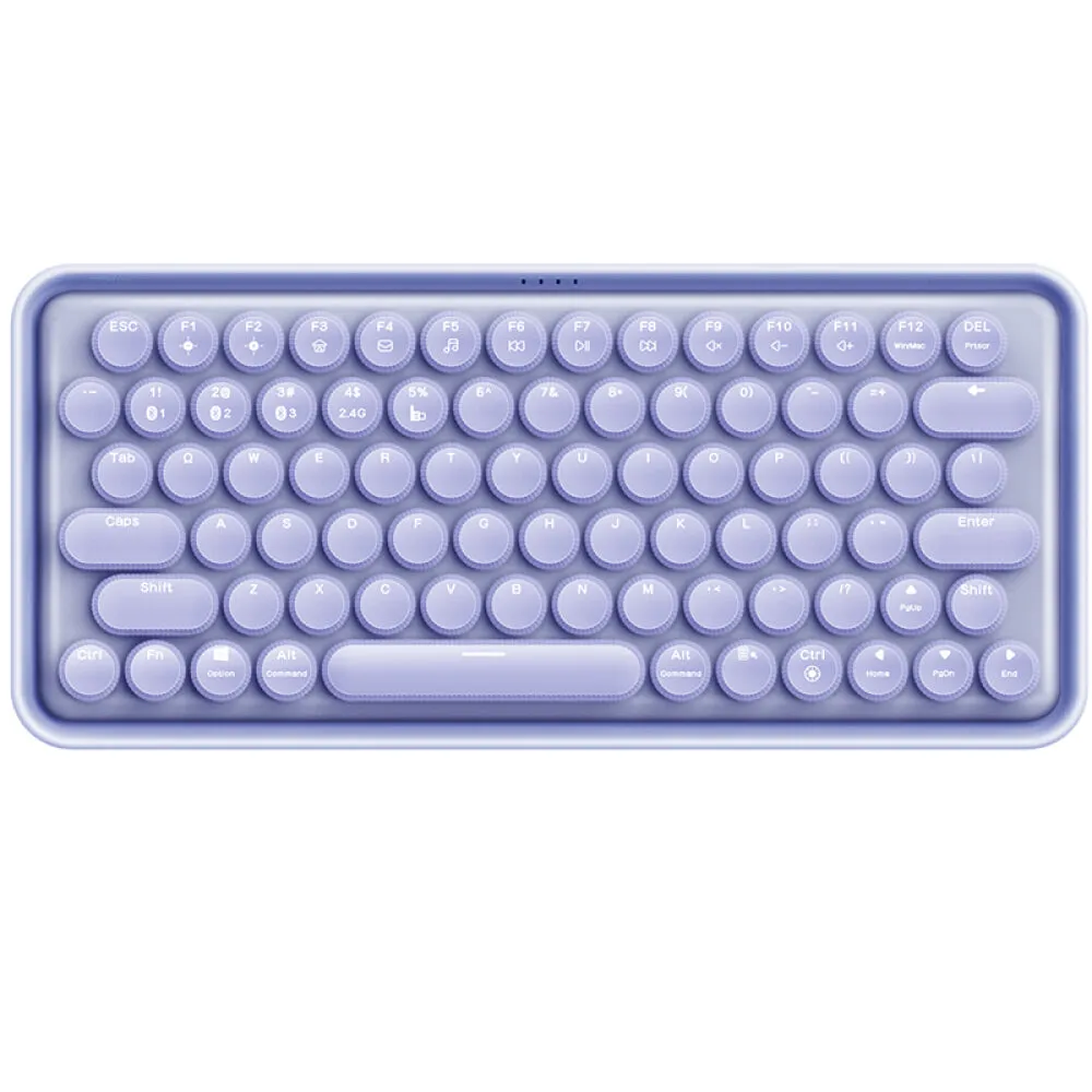 Rapoo Ralemo Pre5 Retro Punk Wired/Wireless 2.4G Bluetooth Mechanical Keyboard