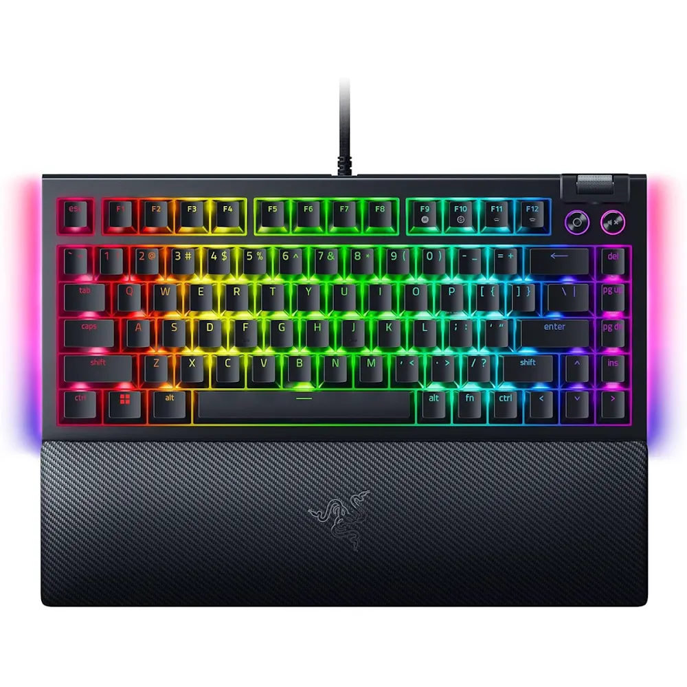 Razer Blackwidow V4 75% - Hot-Swappable Mechanical Gaming Keyboard - Us Layout - Frml