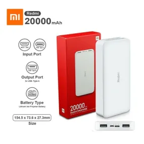 REDMI POWERBANK 20000mah 18W