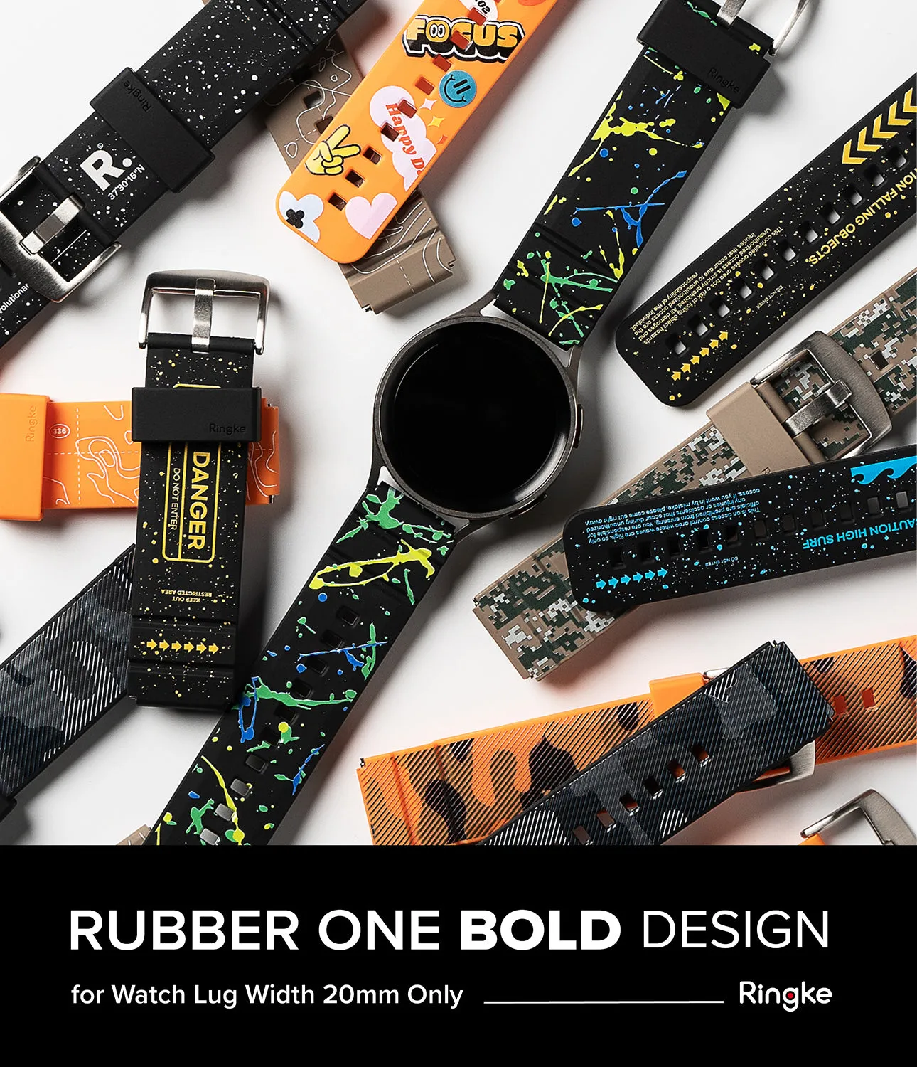 Ringke Lug Width 20mm | Rubber One Bold Band