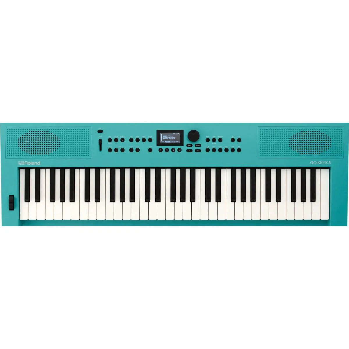 Roland GO:KEYS 3 61-Key Portable Music Creation Keyboard - Turquoise