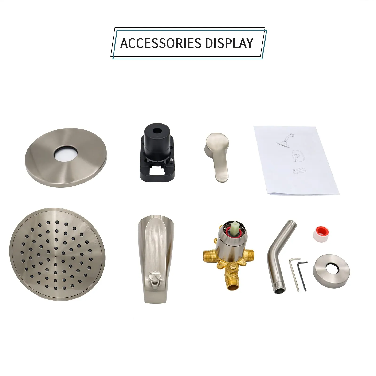 Samodra Tub and Shower Faucet Kit