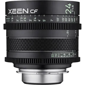 Samyang Full Frame XEEN CF 24mm T1.5 Pro Cine Lens for Canon EF Mount SYCFX24-C