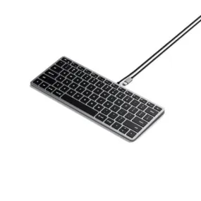 Satechi Slim W1 USB-C Wired Keyboard (Space Grey)