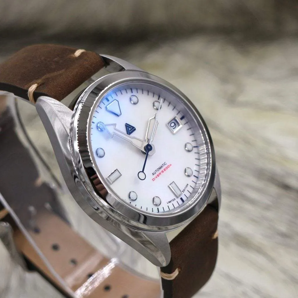 SEIKO 5 SNKL15 Mother of Pearl Mod #XXX185