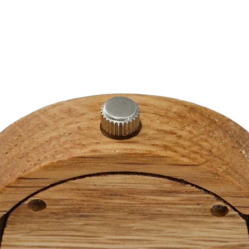 Simple Dial Without Scale Wooden Watch