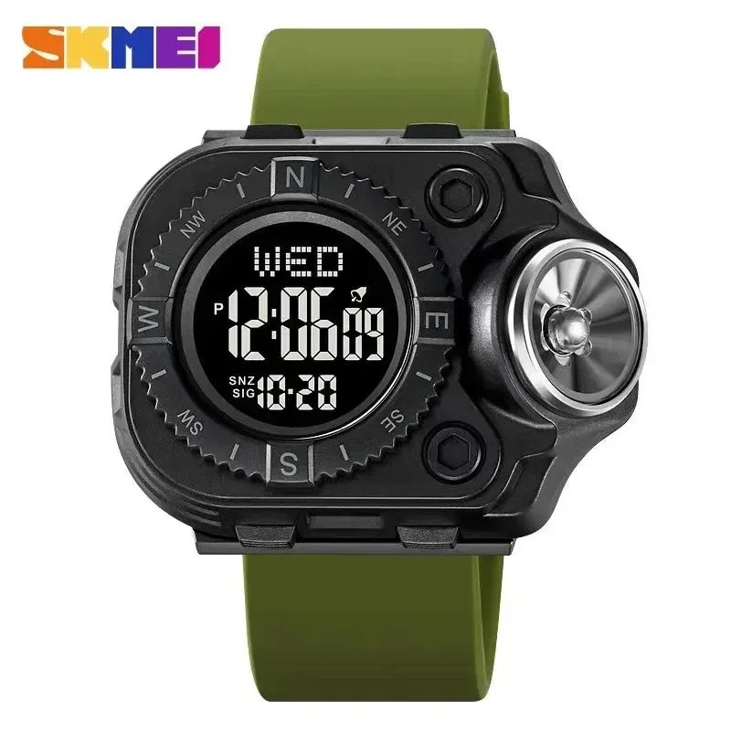 SKMEI Brand 1699 Brand Business Unique Watch with Flashlight