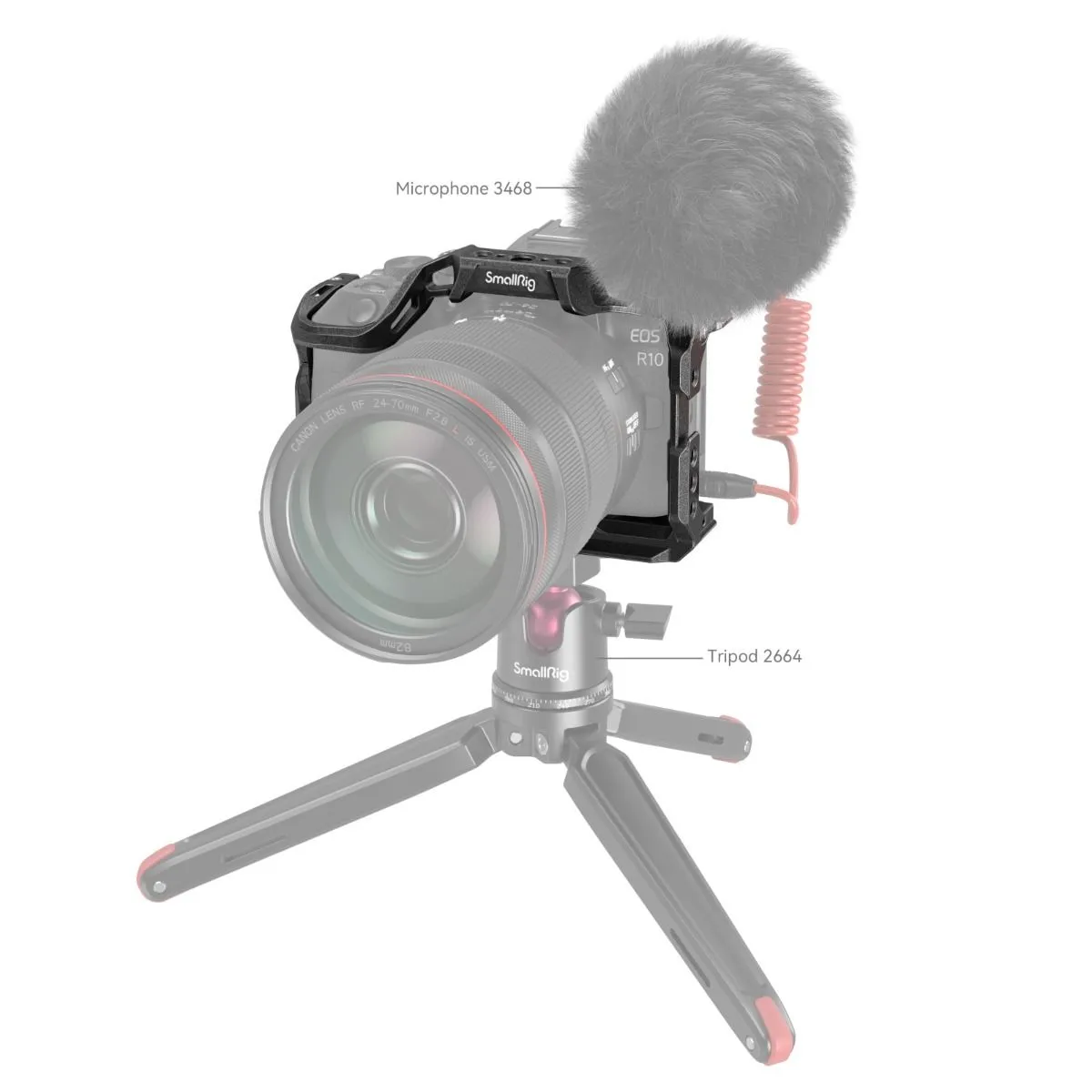 SmallRig Black Mamba Cage for Canon EOS R10 4004B