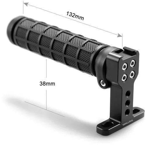 SmallRig Camera Top Handle Grip with top Cold Base for DSLR Camera Cage (Rubber) 1446