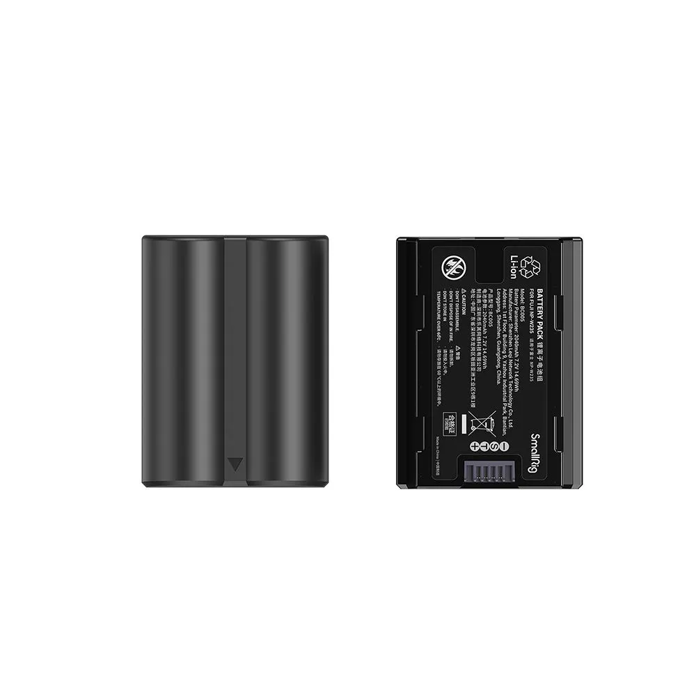 SmallRig NP-W235 Camera Battery and Charger Kit 3822 (Black)