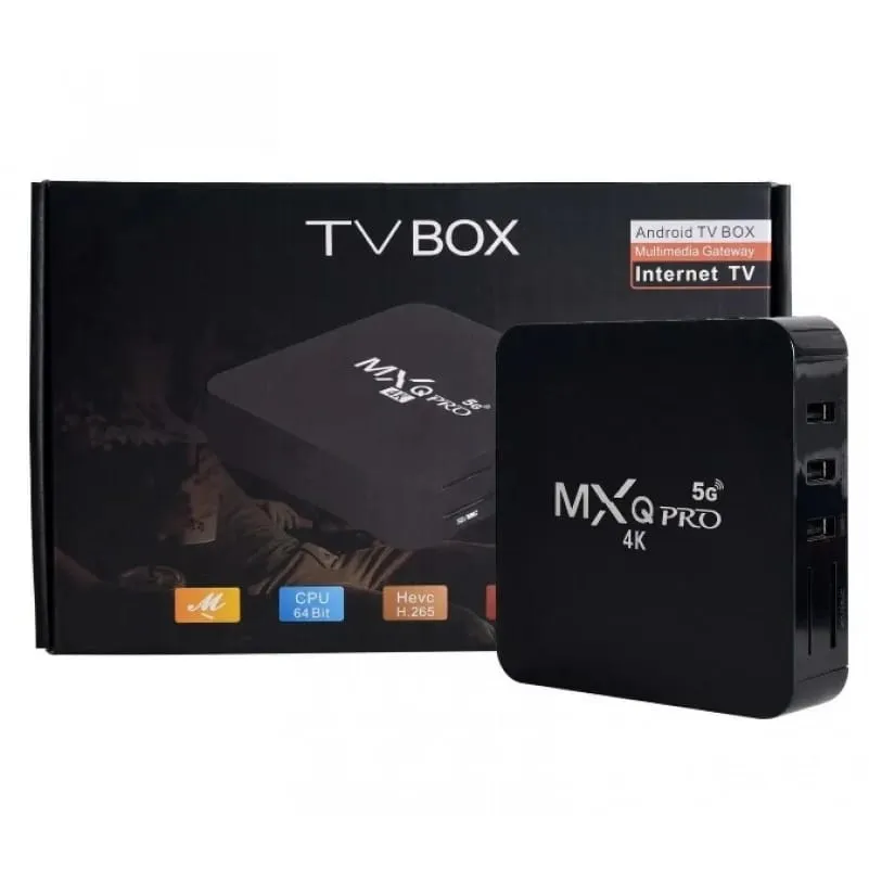 Smart prefix MXQ Pro 4K 5G Tv Box