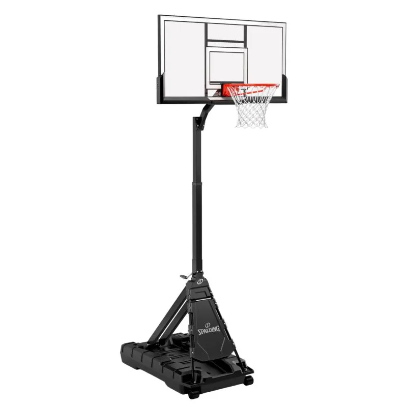 Spalding 60-inch Momentous EZ Assembly Acrylic Portable Basketball Hoop