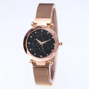 Starry Sky Rose Gold Watch