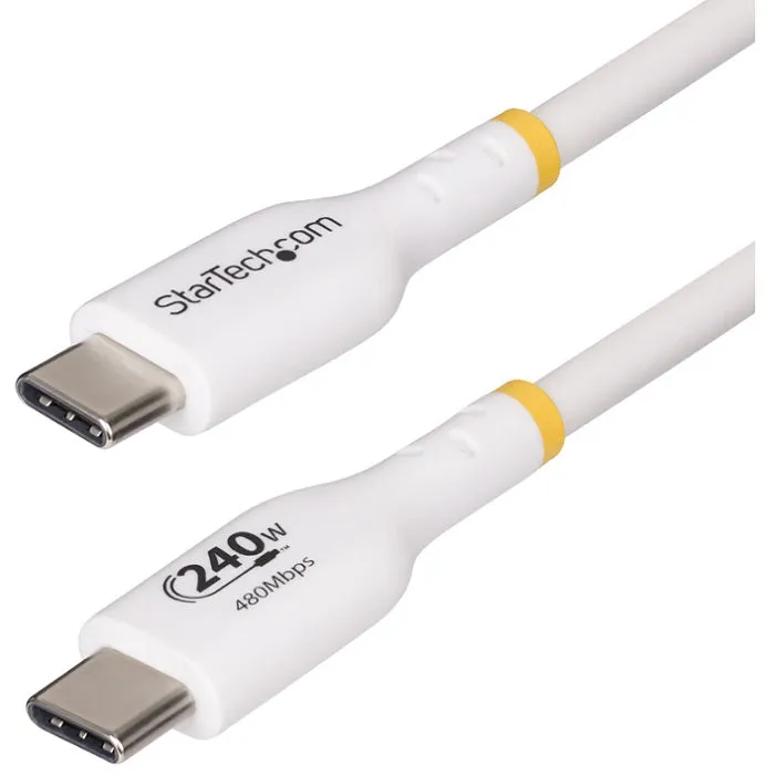 StarTech High-Performance 240W USB-C Charge & Sync Cable (2 Colors)