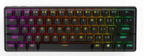 Steelseries Gaming Keyboard Apex Pro Mini, Rgb Led Light, Us, Black, Wired