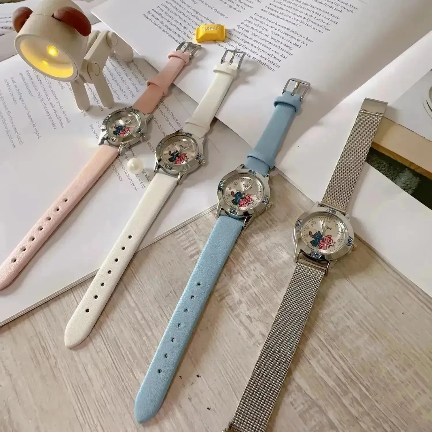 Stitch & Angel Love Quartz Watch