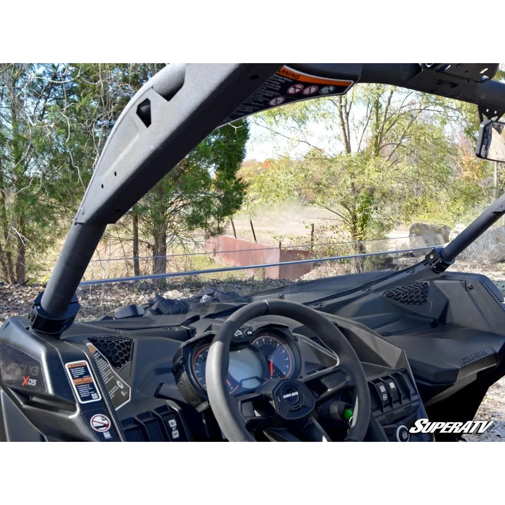 SuperATV Can-Am Maverick X3 Half Windshield