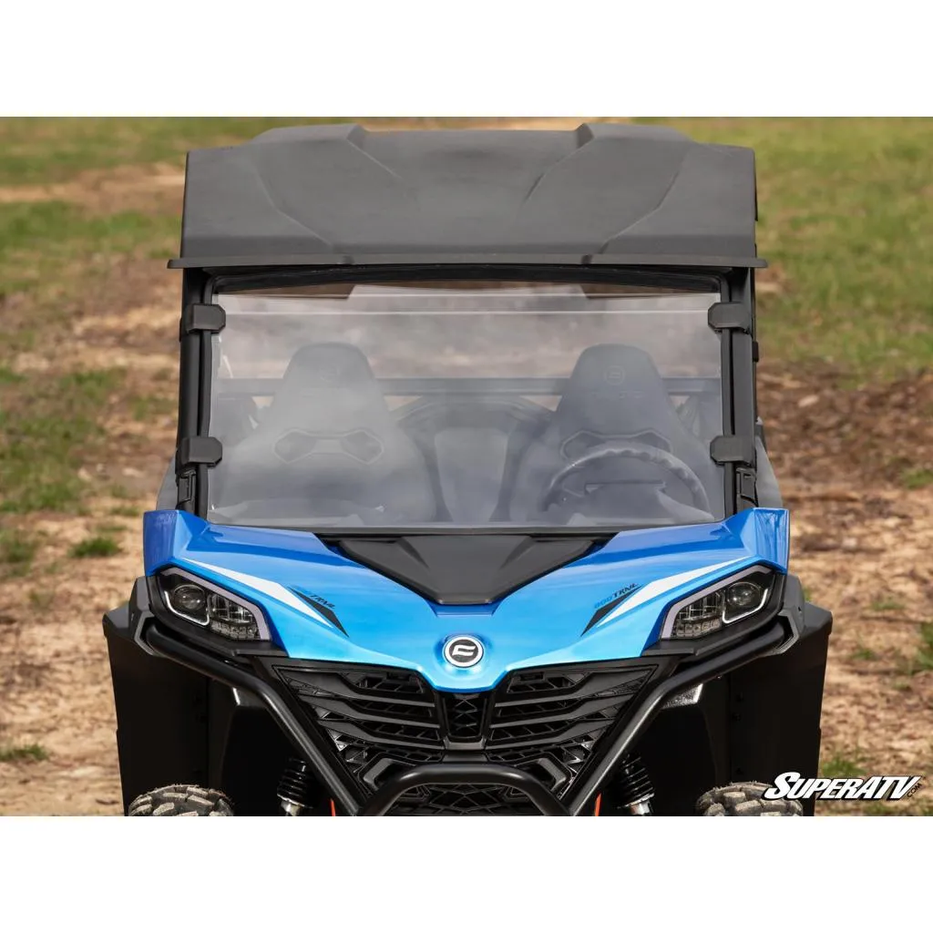 SuperATV CFMOTO ZForce 800 Trail Scratch Resistant Full Windshield