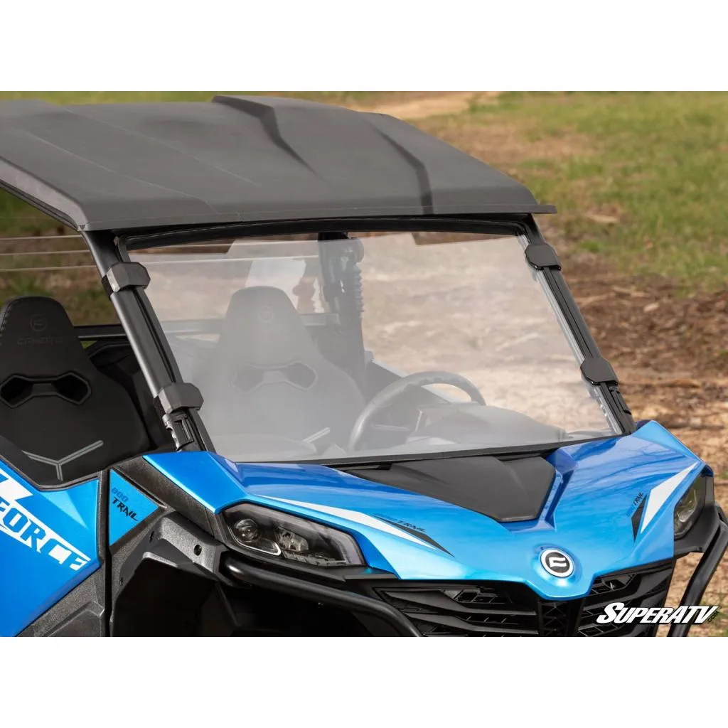 SuperATV CFMOTO ZForce 800 Trail Scratch Resistant Full Windshield