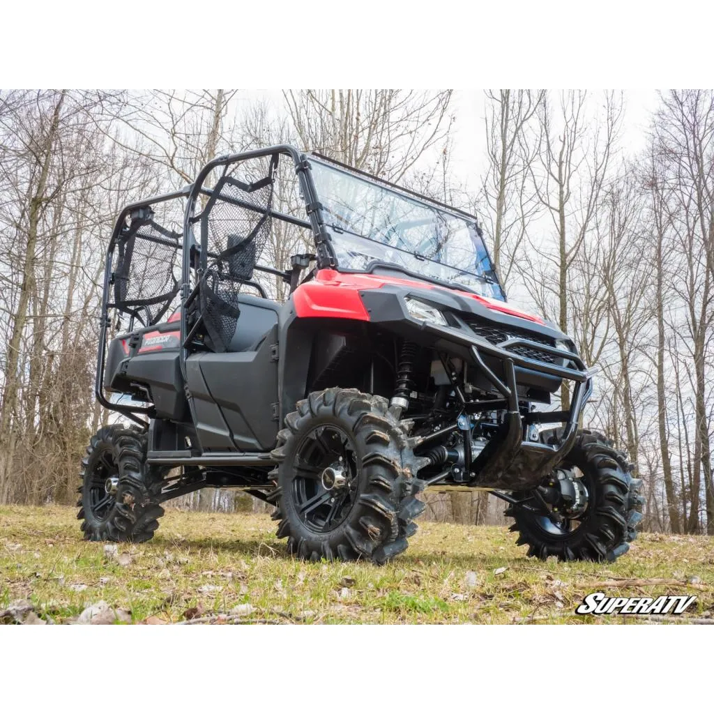 SuperATV Honda Pioneer 700 Scratch Resistant Flip Down Windshield